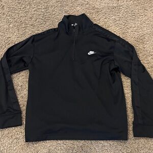 Worn Once Nike Black Long Sleeve Quarter-Zip